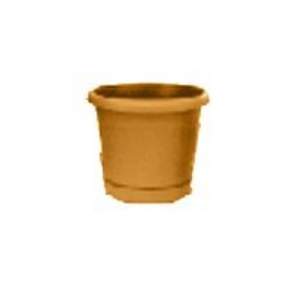 Picture of Plant-Saucer Plant-Pot Americana 6" Color Terra-cotta Plastic Plastic With Attached