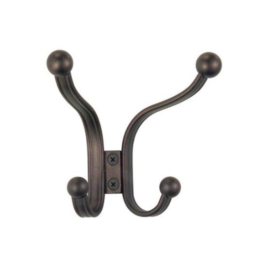 Picture of Wall-Mount Quad Hook Bronze