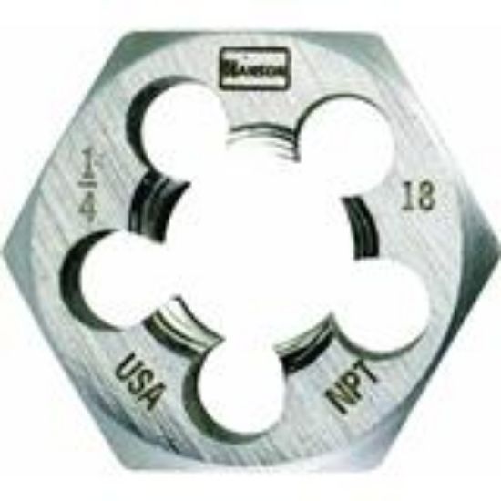 Picture of Hex-Die High-Carbon-Steel 1/4"-18 NPT