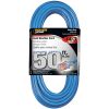 Picture of Extension-Cord 15-Amp 125-Volt Lighted Receptacle-58 Degrees Blue