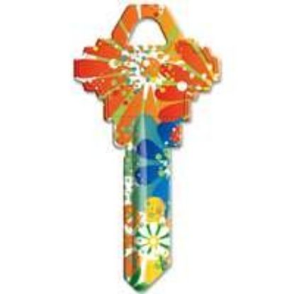 Picture of Key-Blank Orangesplash