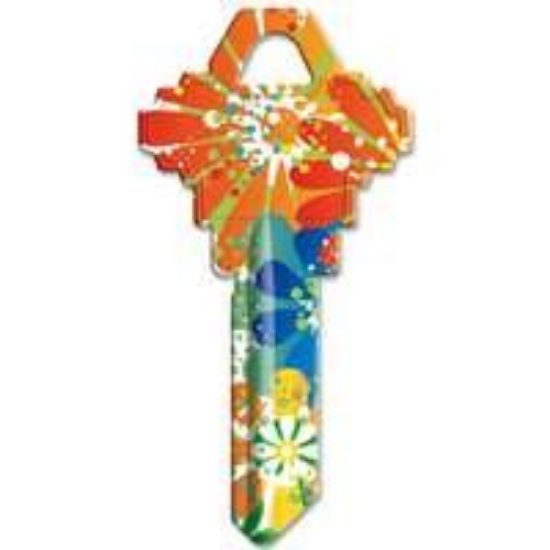 Picture of Key-Blank Orangesplash