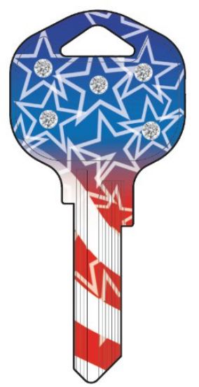 Picture of KEYBLK RED/WH/BL