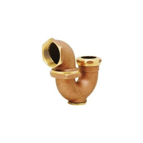 Picture of LA-Trap with Clean-Out Rough-Brass 2" x 1-1/2"