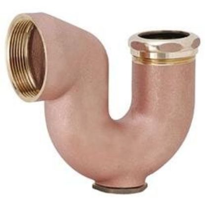 Picture of NY-Trap rough-Brass With Cleanout 2" x 1-1/2"