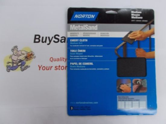 Picture of 9" x 11" K622 Medium Emery-Cloth