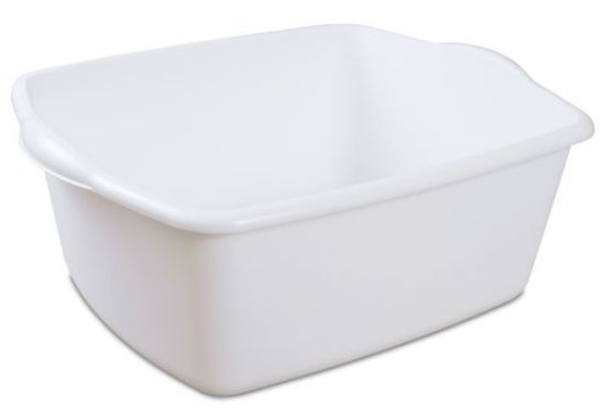 Picture of Rectangular Dishpan 18 Qt- White