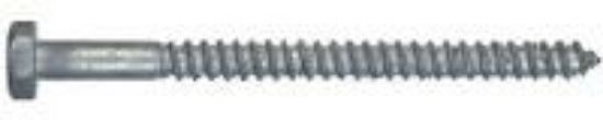 Picture of Lag-Screw Galvanized Steel 1/2" x 2"