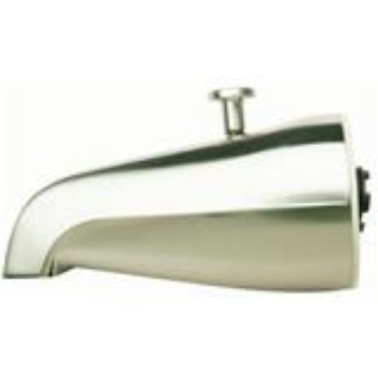 Picture of 3/4" Brushed-nickel Diverter Tub-spout