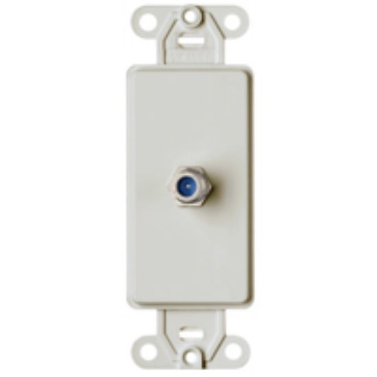 Picture of Decora-style Coaxial-jack For Cable White