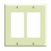 Picture of Wall-Plate Ivory Double Rocker