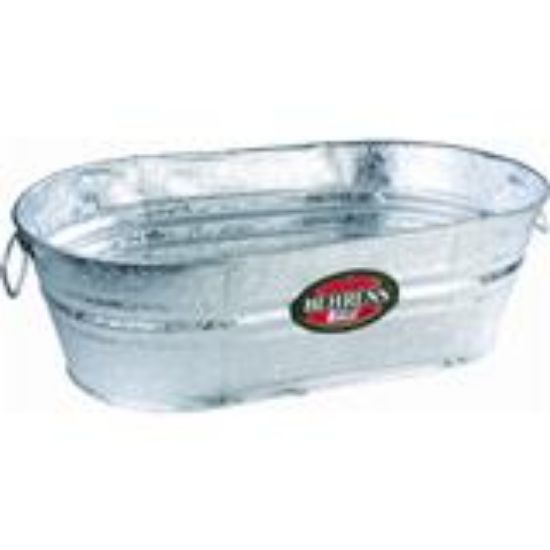 Picture of Oval Tub Galvanized Steel 16.25-Gallon