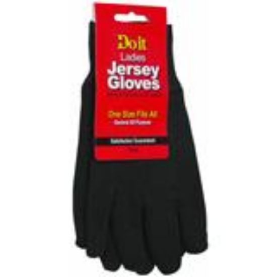 Picture of Ladies Jersey Gloves One-Size Fits All