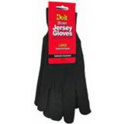 Picture of Jersey Gloves Brown
