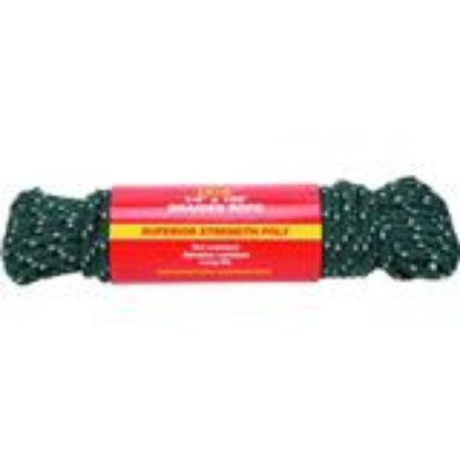Picture of 1/4 X 100' grn Braided-Poly Rope