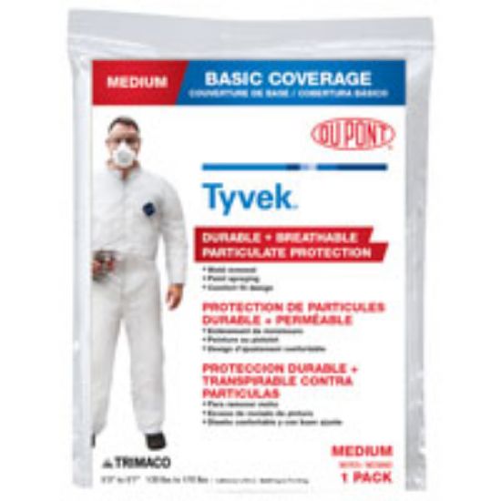 Picture of Painter's Coverall Zipper Closure White