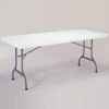 Picture of 6' White Folding-Table