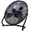 Picture of Floor-Fan High-velocity Black 20"