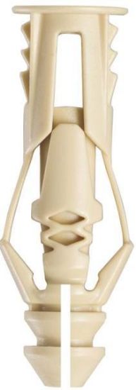 Picture of Anchors + Screws & 1/4" Bit #6 Beige 46 Lb