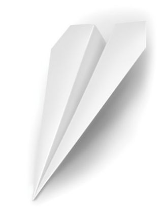 Picture of Paper Airplane Door-Stop