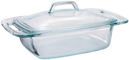 Picture of 2-Quart Covered Casserole Easy Grab