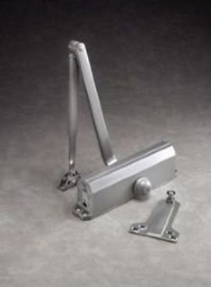 Picture of Door-Closer Series Adjustable 1-4 Aluminum Finish