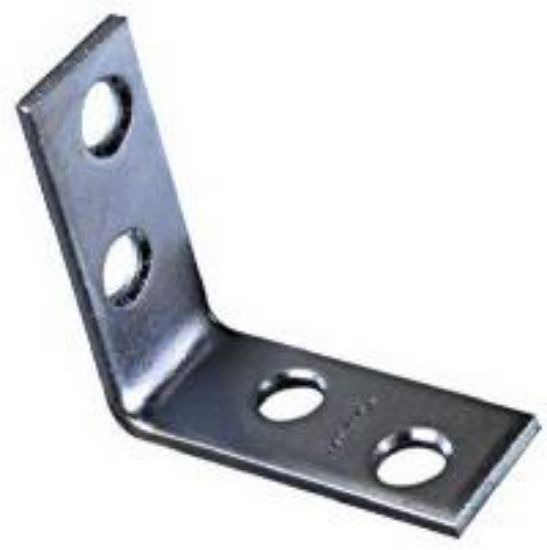 Picture of Corner-brace Zinc-plate 1-1/2" X 5/8"