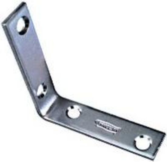 Picture of Corner-brace Zinc-plate 2-1/2" X 5/8"