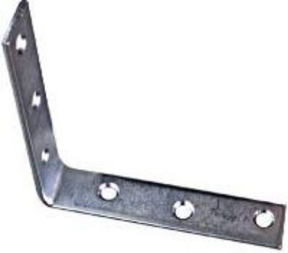 Picture of Corner-Brace Zinc-Plate 5" x 1"
