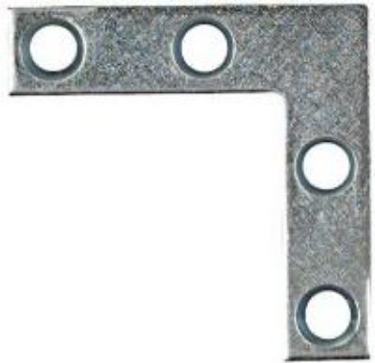 Picture of Flat-corner-iron Zinc-plate 1-1/2" X 3/8"