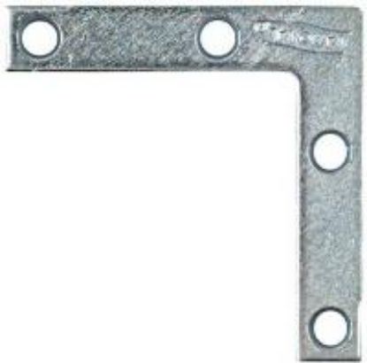 Picture of Flat-Corner-Iron Zinc-Plate 2" x 3/8"