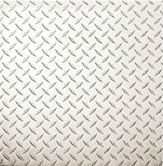 Picture of Diamond-Plate Type 3003 Bright 0.063" 24" x 24"