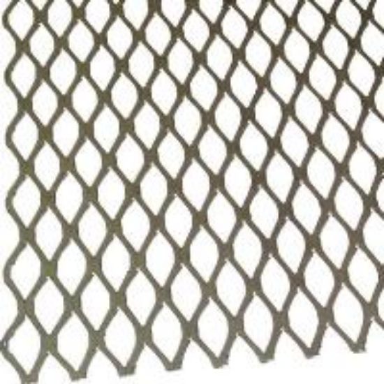 Picture of Steel-stock Carbon-steel Sheet 1/2" Expanded-metal Flattened Weldable 24" X 24"