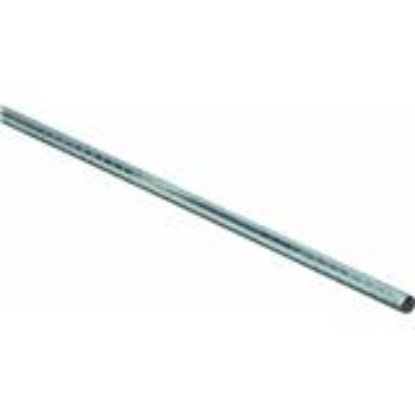 Picture of 1/4 X 72 Round Steel-Stock Carbon-Steel Rod Zinc