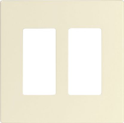 Picture of Wall-Plate Decora-Style Screw-Less 2-Gang
