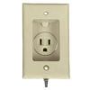 Picture of Clock-Hanger Single-Receptacle Ivory