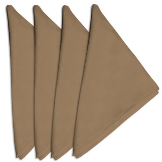 Picture of Piazza Napkin Set/4- Taupe