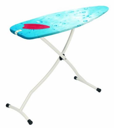 Picture of Ironing-Board 135 x 45cm- Silicone-Rubber Pad-Ivory Frame Ice Water Cover