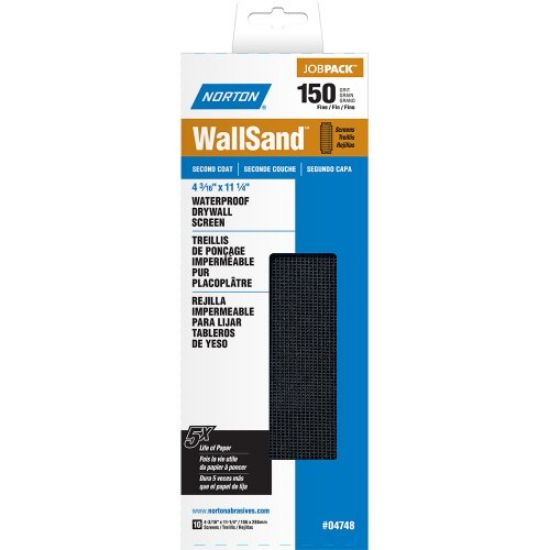 Picture of 4-3/16" X 11-1/4" Waterproof Drywall Screen 150-grit