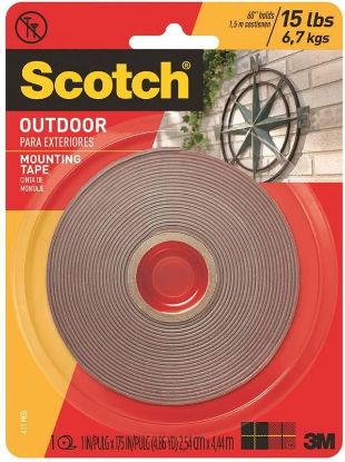 Picture of Mounting-Tape 15 Lbs 1" X 175"