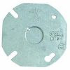Picture of Round Electrical-Box-Cover Steel Flat 3-12" 1/2" KO