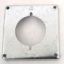 Picture of Square Electrical-Box-Cover Steel 4" 1/2" Rise Single-Receptacle 2.141" Diameter