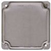 Picture of 4" Square Electrical-Box-Cover Steel 1/2" Rise Blank