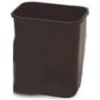 Picture of Rectangular Waste-basket Black 28.125-qt