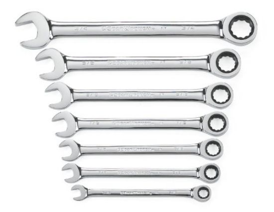 Picture of Ratcheting Combination-wrench Sae 7-piece