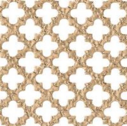 Picture of 24 X 36 Decorative leaf Brass-Finish 0.020