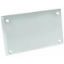 Picture of Weather-Proof Electrical-Box-Cover Blank 2-Gang White