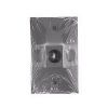 Picture of Light-Bulb-Socket Weather-Proof Electrical-Box-Cover Rectangular Aluminum 3Ct 1/2" NPT Holes Gray