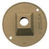 Picture of Light-Bulb-Socket Weather-Proof Electrical-Box-Cover Round 1 x 1/2" Bronze