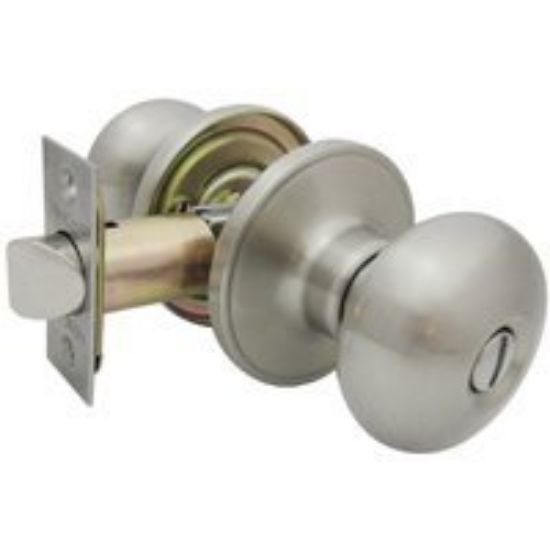 Picture of Knobset Tubular Privacy-Lockset Sn Tf